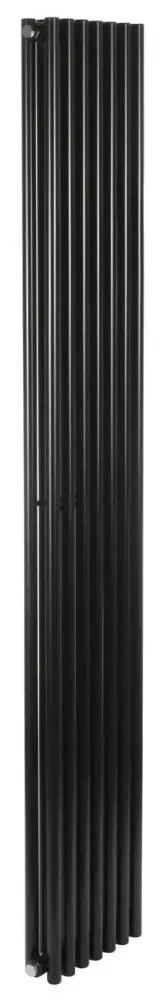 Трубчатый радиатор Betatherm вертикальный Praktikum 2 1800x275 (Черный RAL9005М, подк. №99) Фото - 1